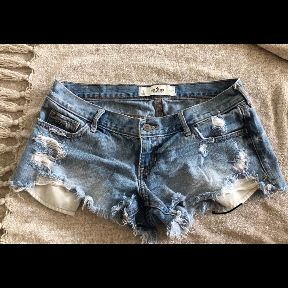 Hollister denim shorts